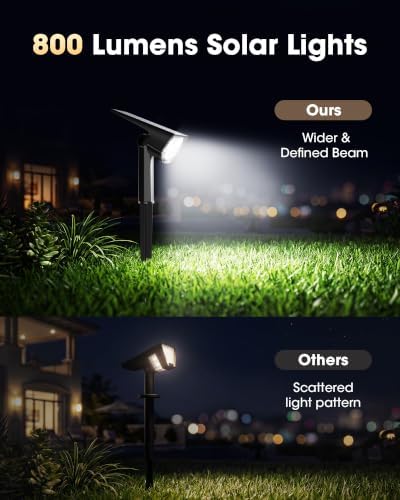 AloftSun Solar Spot Lights Outdoor , Solar Lights Outdoor Waterproof - Image 5
