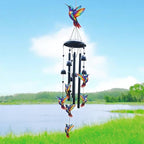 Hummingbird Wind Chimes for Outside,Metal Chime,Hummingbird Gifts for Women - Image 2