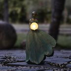 DiliComing Solar Fairy Garden Statue 22 Inch Resin Garden Decor - Large Outdoor Yard Figurine for Patio Lawn, Waterproof Garden Statue Gift for Women, 14x11x22.5 Inch New Packaging - Image 2