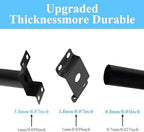 Solar Lighting Mounting Bracket Extension Pole Kit, 2 Pack Black - Image 4