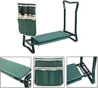 Multifunctional Garden Kneeler & Seat - Heavy Duty Folding Kneeling Bench with Handles, Ideal for Gardening and Sitting - Perfect Garden Stool for Seniors Women - Image 5
