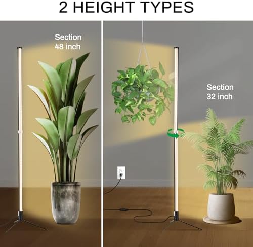 Standing Grow Lights for Indoor Plants, 4FT Plant Growing Lamps for Office - Image 2