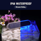 Blue Solar Lights Outdoor Waterproof Boat Dock Deck Step Solar Powered - Image 5