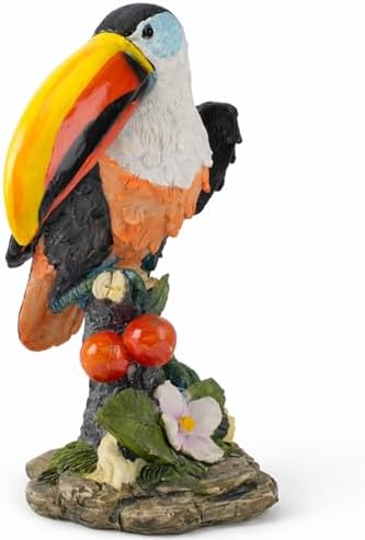 Outdoor Toucan Statue for Garden, Yard & Flower Bed Decor by Unknown