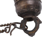 Nepalese Handmade Copper Dinner Bell, Cast Iron Hanging Wall Bell, Loud Clear Sound Decorative Bell for Door Fence Pillar Kitchen Farmhouse Outdoor Indoor Use - Image 7