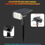 LEREKAM Solar Halloween Lights Outdoor Halloween Decorations Outdoor 2 Pack - Image 6