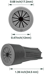 GKOLED 20-Pack 6.8 Inch UL Listed Hardscape Lights with 30-Pack Waterproof Large Size Wire Connectors - Image 6