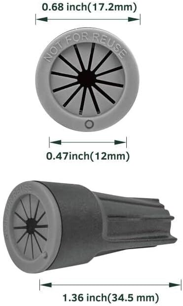 GKOLED 20-Pack 6.8 Inch UL Listed Hardscape Lights with 30-Pack Waterproof Large Size Wire Connectors - Image 6