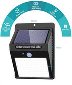 16 Pack Solar Lights Outdoor, 3 Modes/100LED Wireless IP65 Waterproof Solar Motion Lights Outdoor for Front Door, Backyard, Garage, Deck - Image 2
