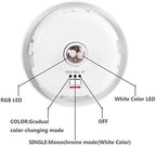 Mosaic Glass Solar Table Light,WONFAST Waterproof Color Changing Mood Night Lights Solar Outdoor Desk Lamp for Bedroom Party Garden Patio Yard Decoration Lighting (Tricolor Plating) - Image 6