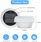 VICHTOP Solar Floating Pool Lights, RGB Color Float Pool Lights, IP68 Waterproof, Pool Decor Lighting Accessories for Inground, Above Ground Pools, Outdoor, Garden - Image 6