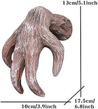 New Halloween Decoration Tree Bark Monster Yard Decor, Halloweens Face Props, Bark Face Tree Person Decoration for Halloween, Outdoor Scary Spooky Facial Hanging Ornament (Brown) - Image 6