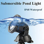 Pond Lights, Underwater Fountain Lights Color Changing Spotlight RGB Dimmable IP68 Waterproof Submersible Landscape Spot Lights for Outdoor Lawn Fountain Yard, 2 in Set - Image 4