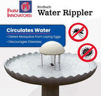 Farm Innovators WR-25 Birdbath Water Rippler Agitator, Attracts Birds - Image 2