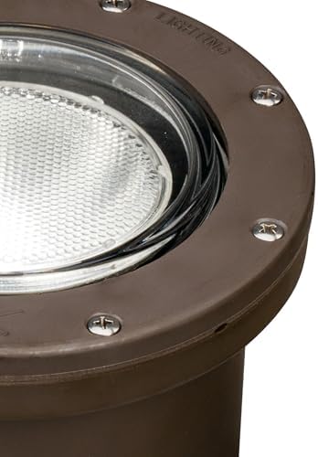 Kichler In-Ground Landscape Light, Architectural Bronze - Image 5