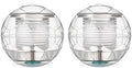 Solar Ball Light, LED Ball Lamp Underwater Light Water Floating Color Changing Solar Powered Night Lights for Indoor or Outdoor Garden Decor(2pcs) by Unknown