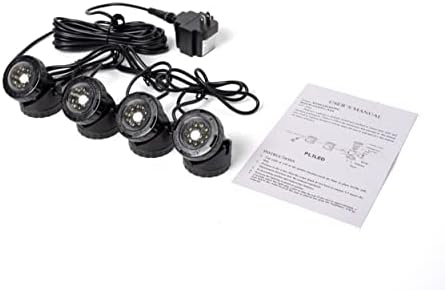Jebao 12-LED Submersible Light for Water Gardens and Ponds, Set of 4 - Image 7
