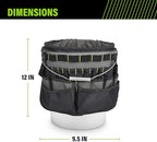 AWP Bucket Tool Organizer 51-pocket, Utility Tool Bag, 1 Pack - Image 4