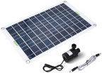 800L h High Efficiency Solar Kit with 12V Power, Sturdy Solar Fountain Pump, for Garden Pond Fountain by EIMSOAH