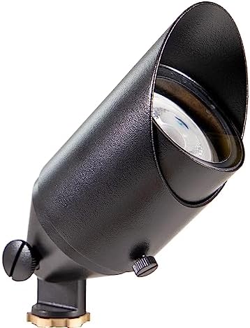 VOLT 20-Pack 12V Top Dog Outdoor Spotlight (Black) & 5W 2700K MR16 LED Bulb - Image 2