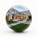 20 inch Gazing Ball, Diameter Polished Reflective Smooth Garden Sphere by euppaury