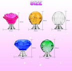 AIPRIDY DIY Crystal Beaded Fairy Wand Garden Stakes Kit, Colorful Decorative Wands with Assembly Guide, 12 or 10 Inch Threaded Rods,Outdoor Garden Decoration Set (238, Rainbow+Lighted Globes Top) - Image 6