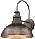Casia Farmhouse Barn Lights - Rustic Wall Sconce, Exterior Outdoor Mounted Lighting Fixture, Vintage Wall Light, Porch Lantern Lamp for Front Door,Porch,Patio,Garge (Oil Rubbed Bronze, 1 Pack) by CASIA
