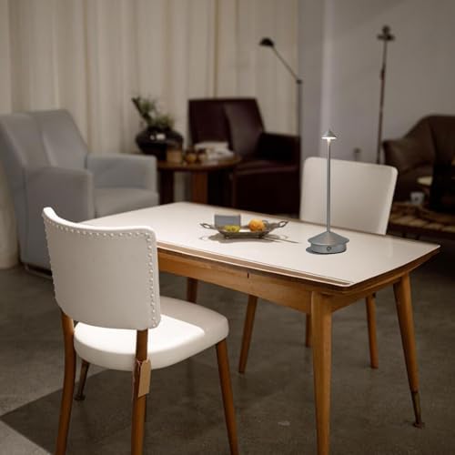 2 Pack Cordless LED Table Lamp, Rechargeable 5200mAH Battery Operated Lamp for Decor, 3 Color Stepless Dimming Desk Lamps, for Restaurant, Bedroom, Outdoor Camping, Coffee Shop, Night Light - Image 3