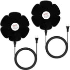Tujoe 2 Pack 250W Bird Bath Heater De-icer, Thermostatically Controlled Birdbath Water Heater with 6.6 ft Cord, Outdoor Winter Heaters for Bird Bath, Chicken Waterer, Pond - Image 6