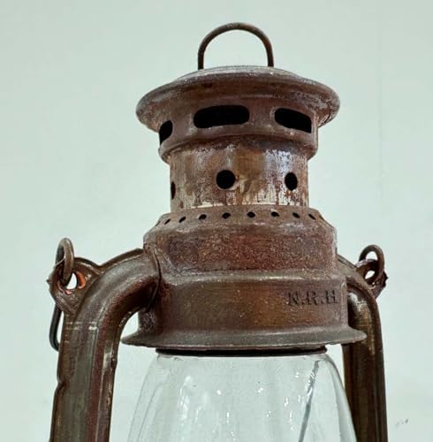 Vintage Lantern Rustic Candle Lantern Outdoor Decoration | Rustic Flammed Hanging Lamp for Halloween Decor | Christmas Decor | Yard Door | Front Decor |Garden Decor | Outdoor Decor | 12 inches | - Image 6
