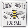 Ganz Midwest-CBK Garden Home Wall Décor Embossed Local Honey for Sale Queen Bee Plaque CB176515 by Ganz