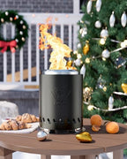 YEFU Tabletop Fire Pit, 7.1x9.7'' Smokeless Mini fire Pit, Quick Ignition - Image 5