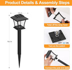Sparkblaze 16 Pack Solar Pathway Lights Outdoor, Cold White - Image 3
