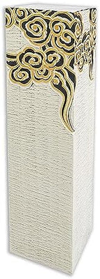 ARCVOX Columns & Pillars with Faux Stone Finish, Doorway Pedestal Plant Stand, Handcast Polyresin Pedestal Holder, Statue Sculpture Stand Indoor Outdoor (Color : Gold, Size : Size XL) by Unknown