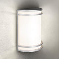 ASD LED Outdoor Wall Sconce, Nickel 120-277V 3000K 4000K 5000K ETL by ASDLightingCorporation