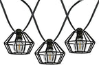 Novelty Lights 11 Feet 10 Light LED G40 Outdoor Cafe String Lights - Image 2