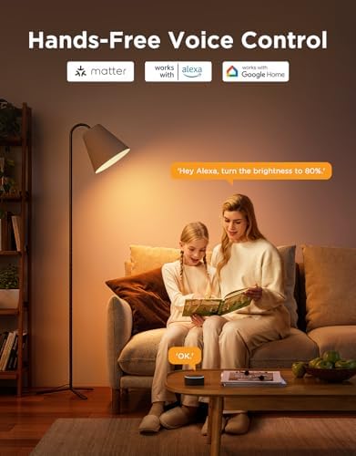 Govee BR30 Smart Light Bulbs 850 LM, RGBWW E26 Base 4 Pack - Image 4