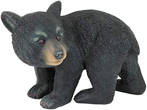 Design Toscano QM2594300 Roly-Poly Bear Cub Statue, Walking Bear,Full Color by DesignToscano