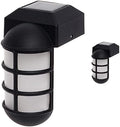 GreenLighting Marina Solar Post Cap Lights Fits 4x4 Nominal Wood Outdoor Solar Powered Post Cap Light, Fence Post, Landscaping, Deck, Garden- Bright LED, Waterproof Nautical Lighting Black 2 Pack by GREENLIGHTING