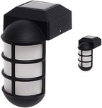 GreenLighting Marina Solar Post Cap Lights Fits 4x4 Nominal Wood Outdoor Solar Powered Post Cap Light, Fence Post, Landscaping, Deck, Garden- Bright LED, Waterproof Nautical Lighting Black 2 Pack by GREENLIGHTING