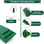 PROWORX 36 Inch 3 Ft Plant Support Garden Stakes for Outdoor Plants, 25 PCS - Image 5