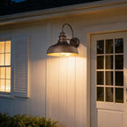 4 Pack Outdoor Wall Lights, Farmhouse Barn Light, Oil Rubbed Bronze - Image 6