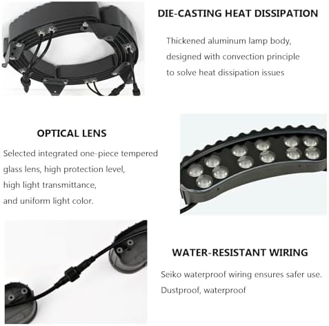 360° Tree Ring Light Outdoor, LED Landscape Spotlight - Image 5