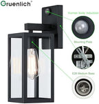 GRUENLICH Outdoor Wall Light Fixture Dusk to Dawn, PIR Motion - Image 2