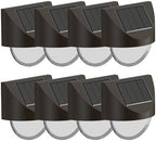 Solar Step Lights Outdoor, Solar Powered Stair Lights Outdoor Waterproof for Front Step, Yard, Patio, Porch, Fence and Deck Decor (8) - Image 2