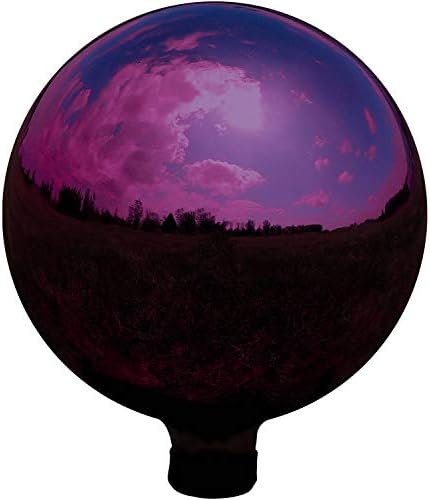 Sunnydaze 10" Handblown Glass Gazing Ball for Garden, Indoor or Outdoor Use by SunnydazeDecor