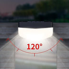 LED Solar Step Lights, 8 Pack Solar Deck Lights Outdoor IP65 Waterproof Pool Side Lighting Decor for Stairs Fence Yard Driveway Pathway Yard Backyard, Cold White - Image 6