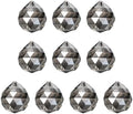 Crystal Ball Prisms, Sun Catcher Hanging Prism Sun Catcher Pendant 44mm / 1.73Inch & 10 Pack & Smoky Gray-Fitting for (Outdoor/Indoor/Windows/DIY Decor/Feng Shui/Chandelier) by YELARXI