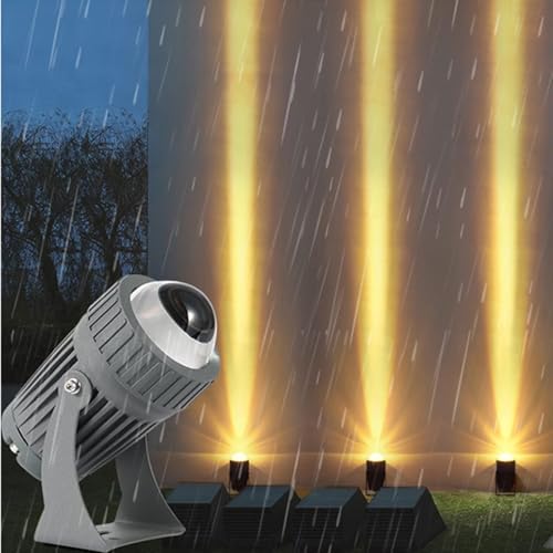 Spotlight LED Beam Light, 10W Remote Rotation Lighting, IP67 Waterproof Outdoor Lights, Exterior Building Exterior SpotLights, for Construction Projects(Red,10W(24V)) - Image 5