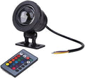 Waterproof 10W RGB LED DC 12V Outdoor 16 Color Changing Waterproof Underwater Flood Spot Light Lamp Garden(Black,15W AC DC 12V) by Unknown